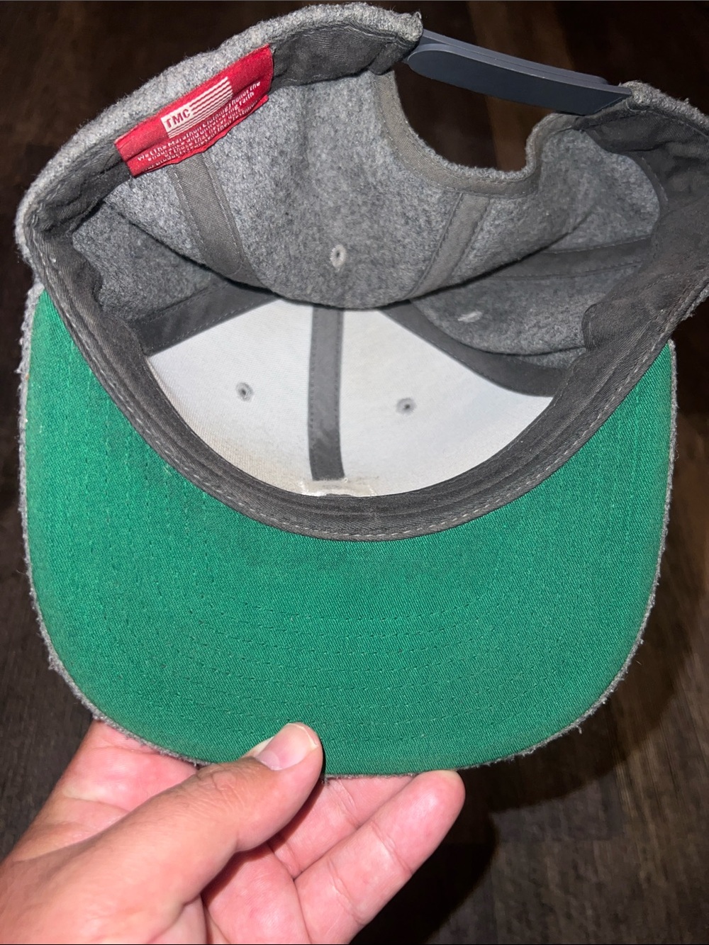 The Marathon Continues wool snapback - Picture 4 of 4